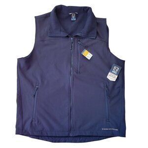 Noble Outfitters Softshell Vest Black M Reg Conceal Carry Layering Pockets